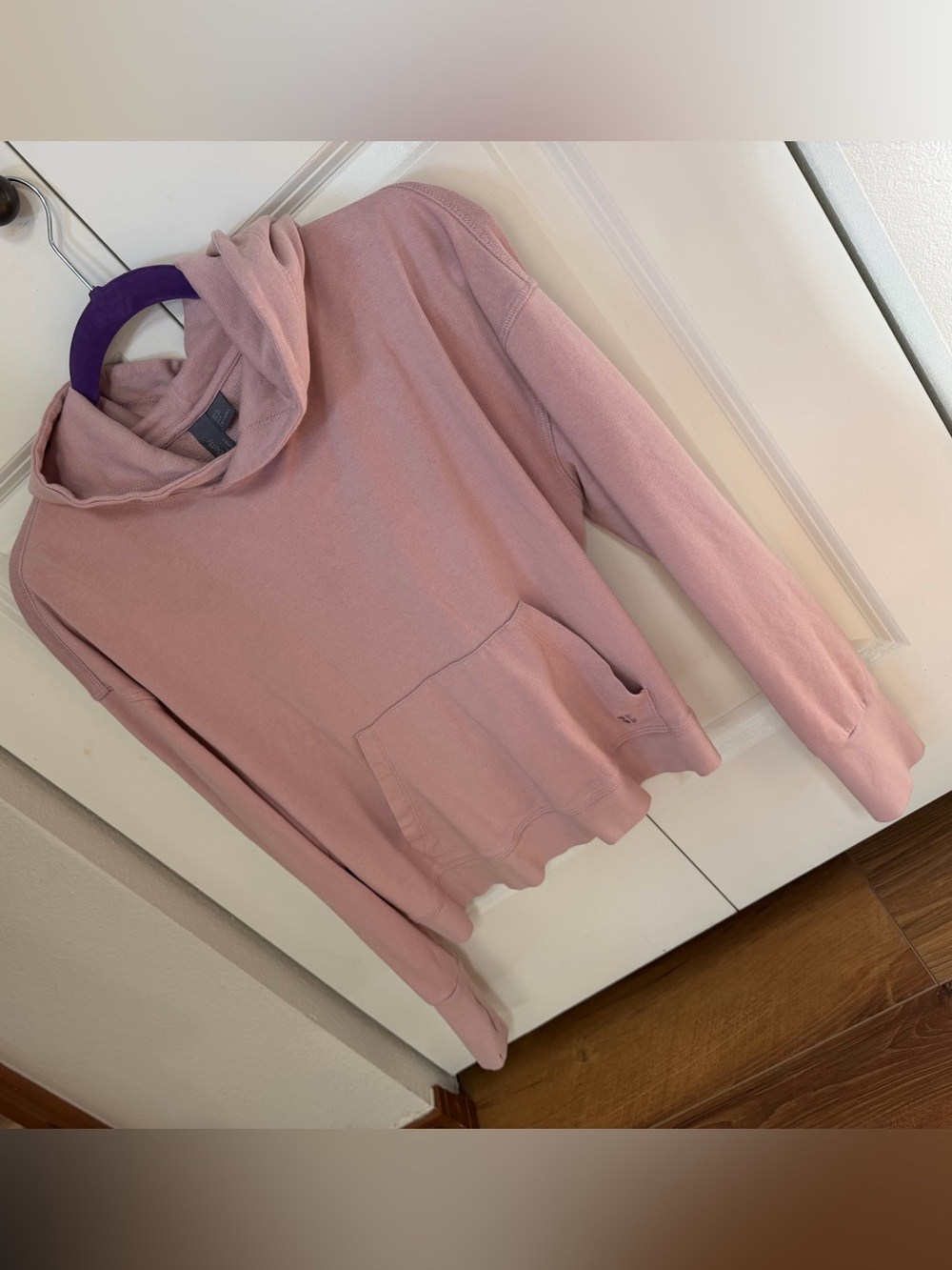 Sweaty Betty Blush Pink Cowl Hoodie